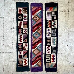Vintage woven tapestries